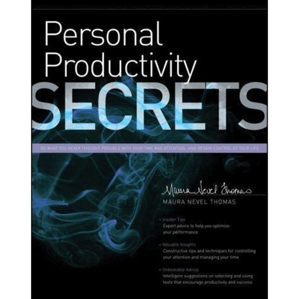 Personal Productivity Secrets: Do what you never thought possible wi - VERY GOOD